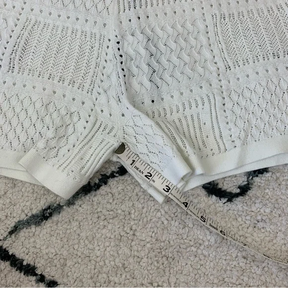 NWT Rails Catalina white crochet shorts